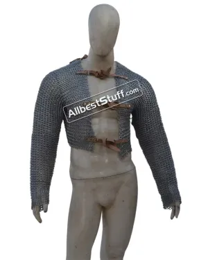 Aluminum Flat Riveted Flat Solid Rings Maille Voider